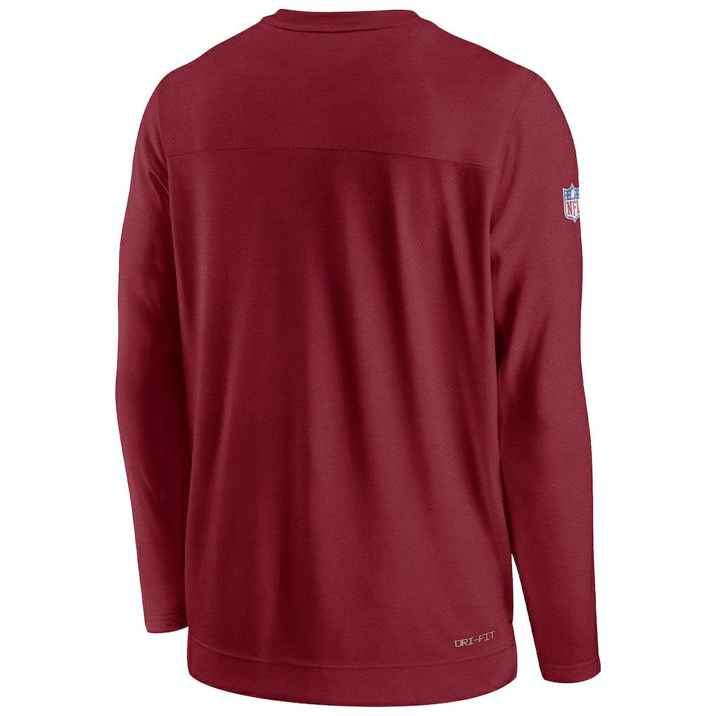 Sideline Lockup Performance Pullover Sweatshirt - Arizona Cardinals