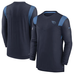Sideline Tonal Logo Performance Player Long Sleeve T-Shirt - Tennessee Titans