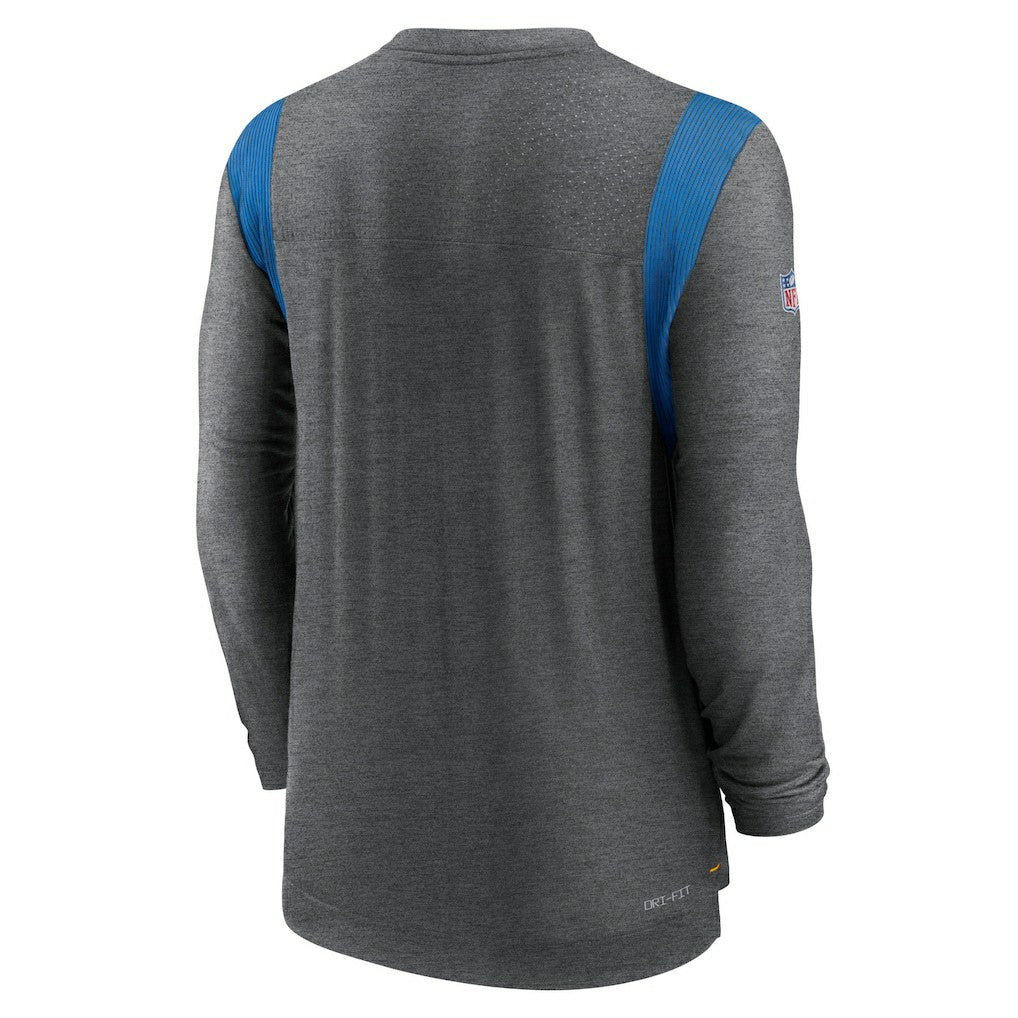 Sideline Tonal Logo Performance Player Long Sleeve T-Shirt - Los Angeles Chargers