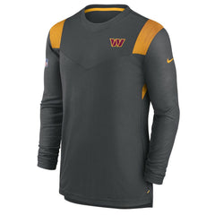 Sideline Tonal Logo Performance Player Long Sleeve T-Shirt - Washington Commanders