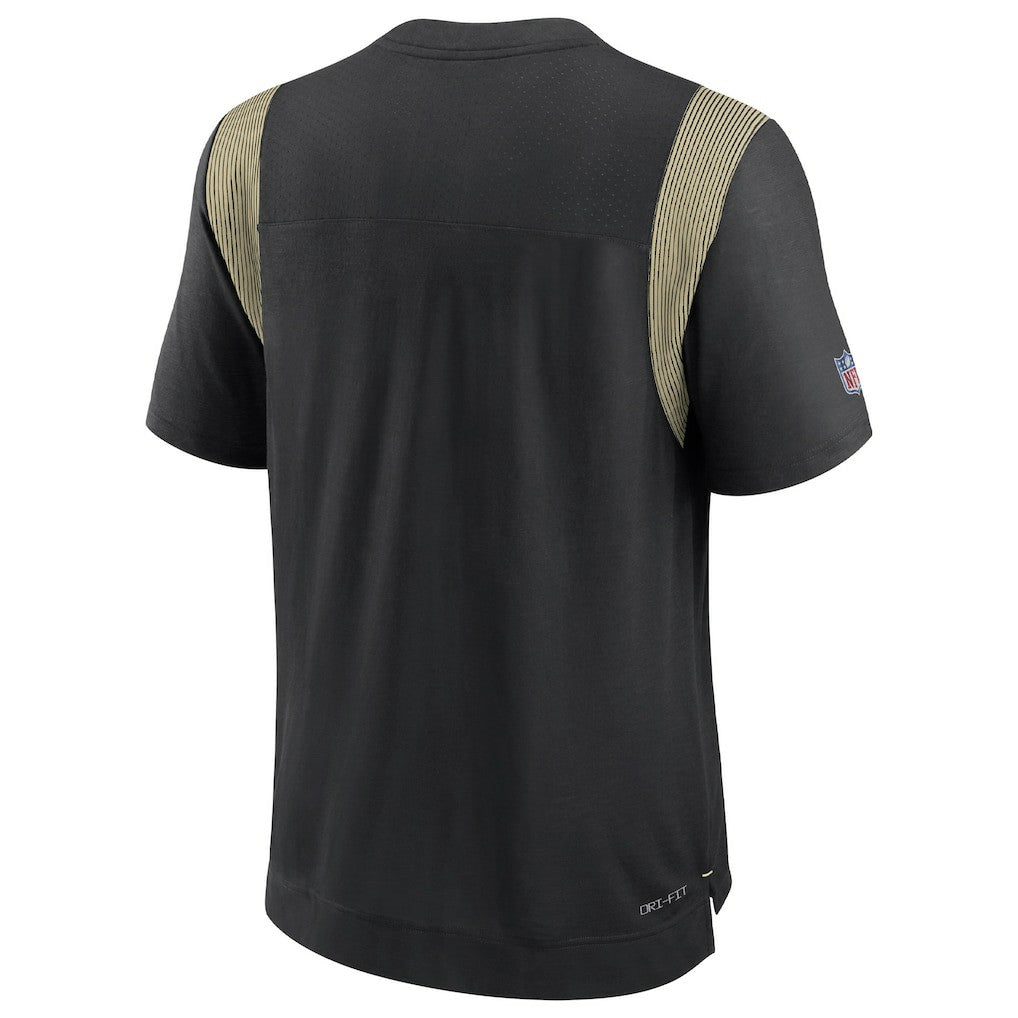Sideline Tonal Logo Performance Player T-Shirt - New Orleans Saints