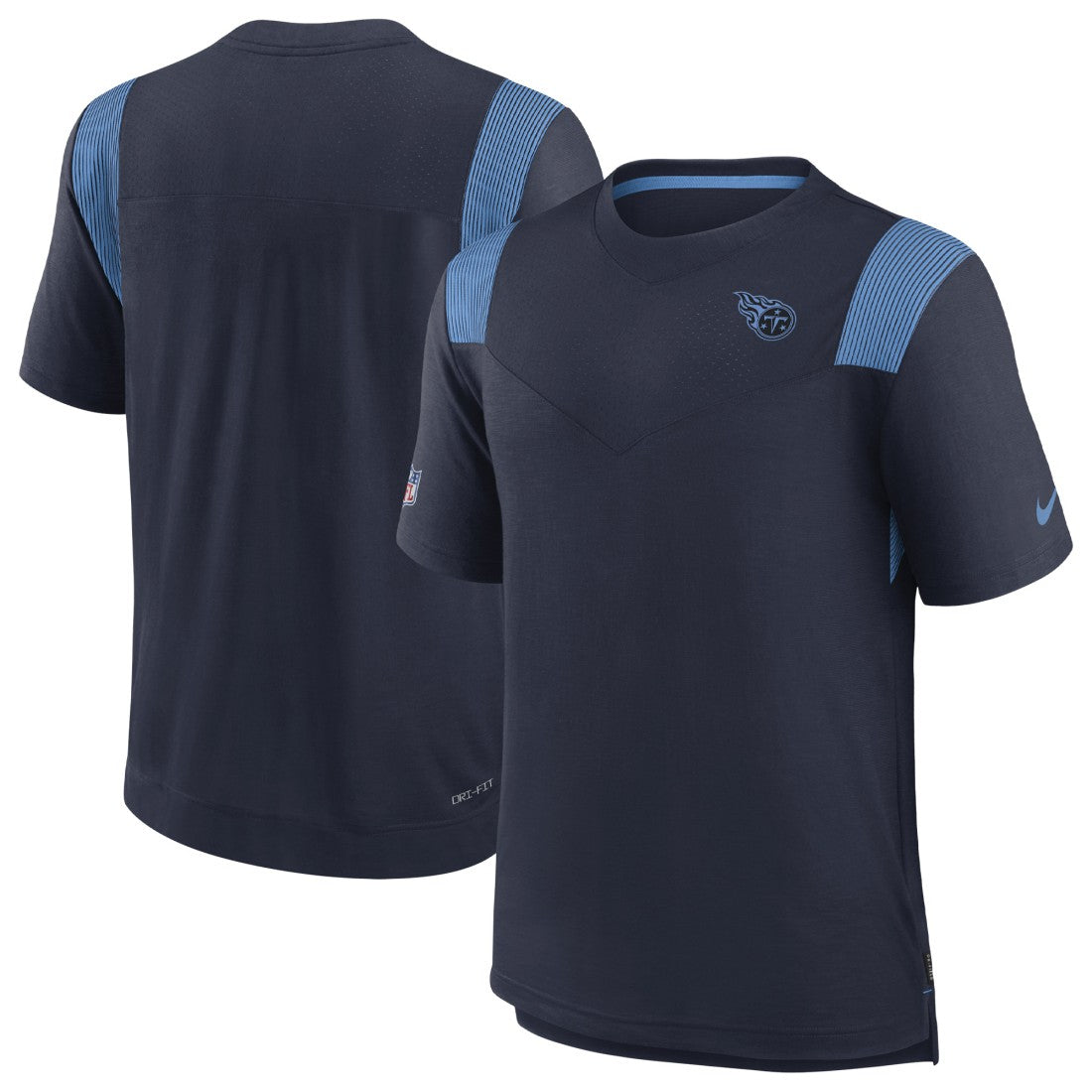 Sideline Tonal Logo Performance Player T-Shirt - Tennessee Titans
