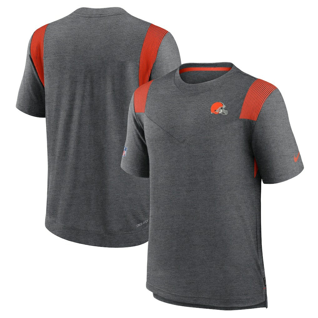 Sideline Tonal Logo Performance Player T-Shirt - Cleveland Browns