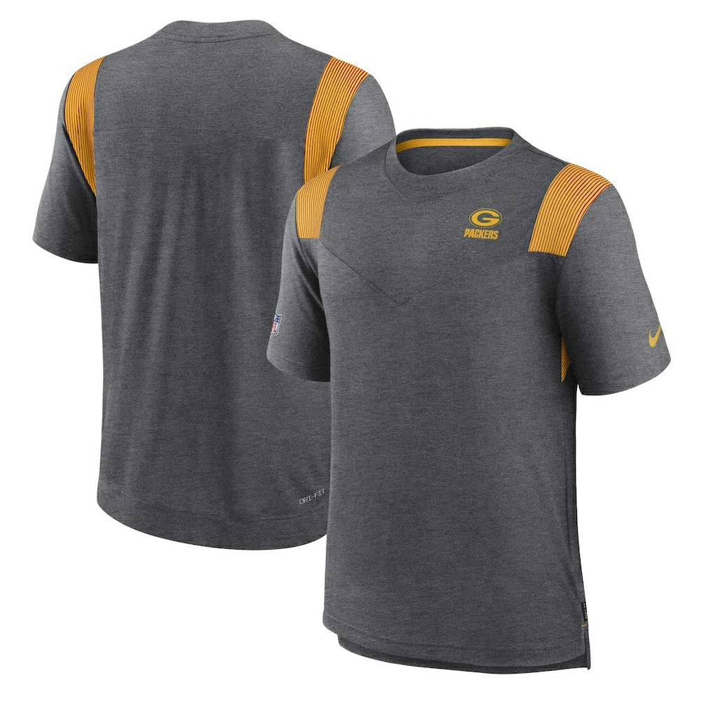 Sideline Tonal Logo Performance Player T-Shirt - Green Bay Packers