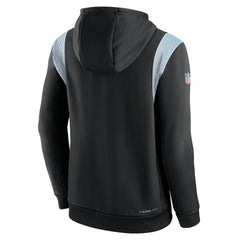 Sideline Athletic Stack Performance Pullover Hoodie - Carolina Panthers