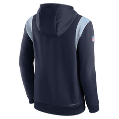Sideline Athletic Stack Performance Pullover Hoodie - Tennessee Titans