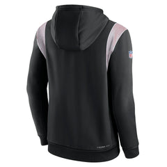 Sideline Athletic Stack Performance Pullover Hoodie - Atlanta Falcons