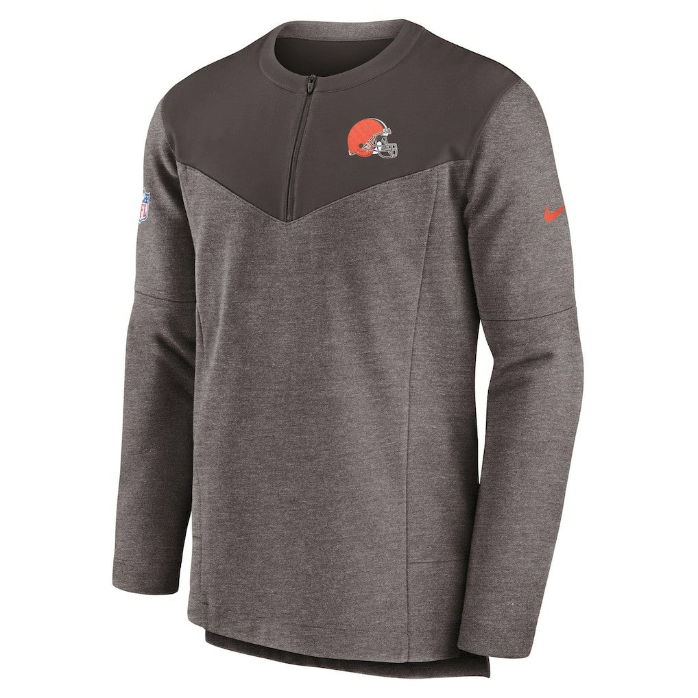 Sideline Lockup Performance Quarter-Zip Top - Cleveland Browns