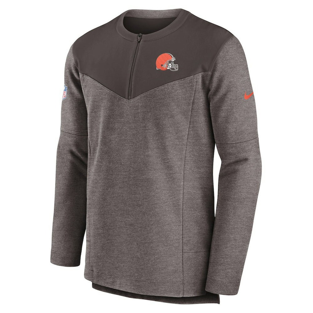 Sideline Lockup Performance Quarter-Zip Top - Cleveland Browns