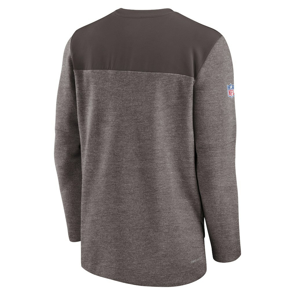 Sideline Lockup Performance Quarter-Zip Top - Cleveland Browns