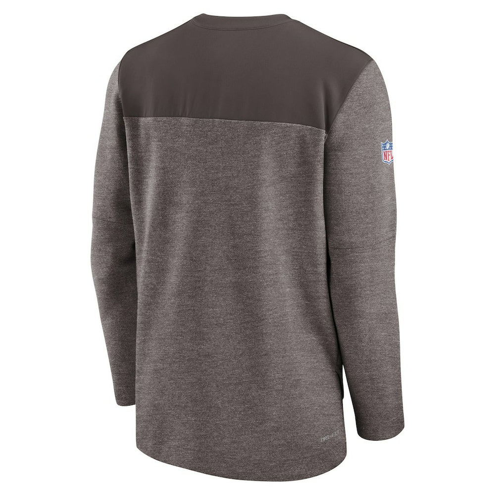 Sideline Lockup Performance Quarter-Zip Top - Cleveland Browns