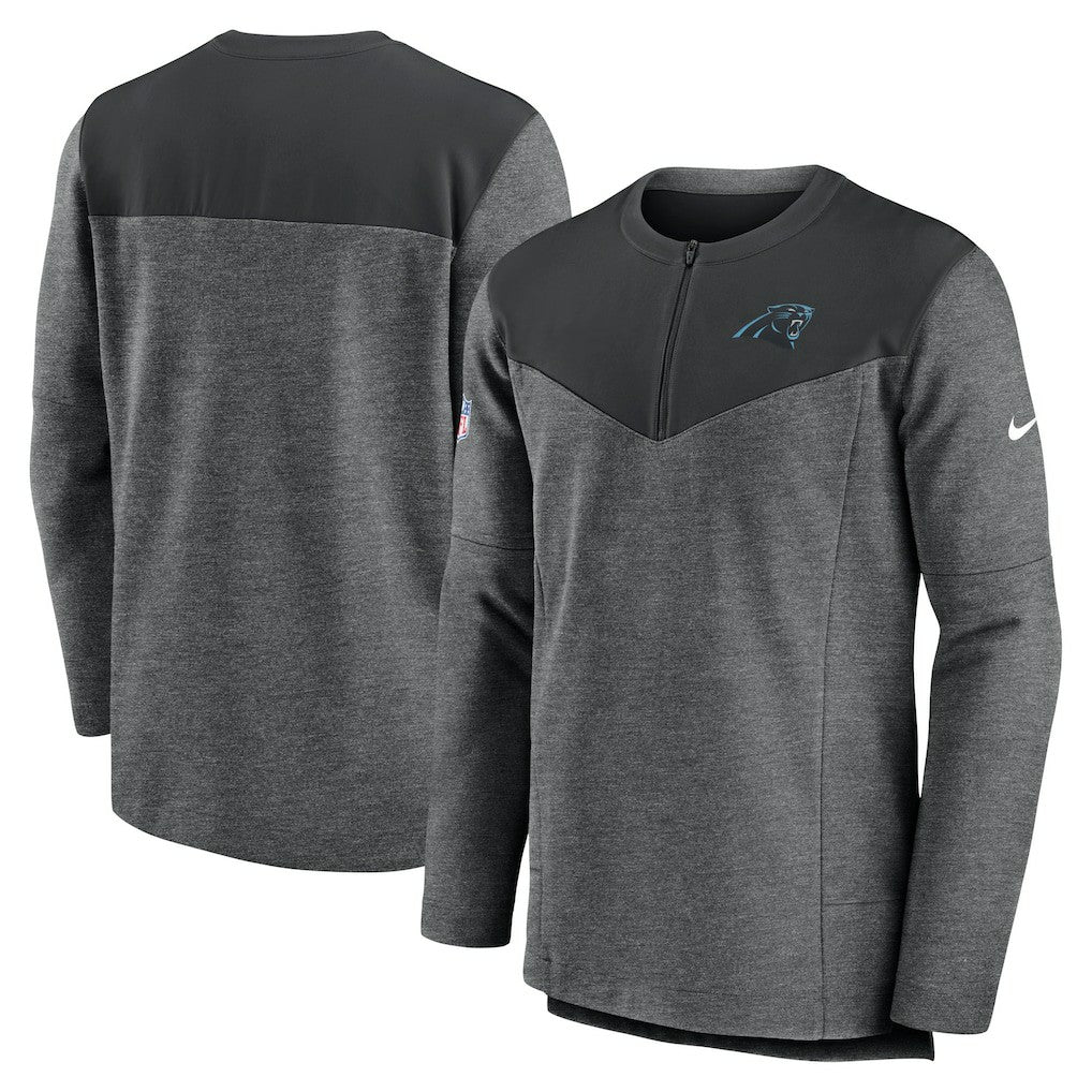 Sideline Lockup Performance Quarter-Zip Top - Carolina Panthers