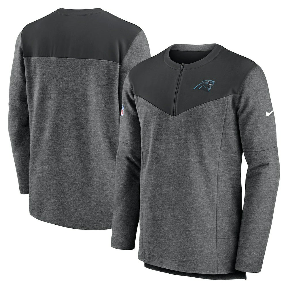 Sideline Lockup Performance Quarter-Zip Top - Carolina Panthers