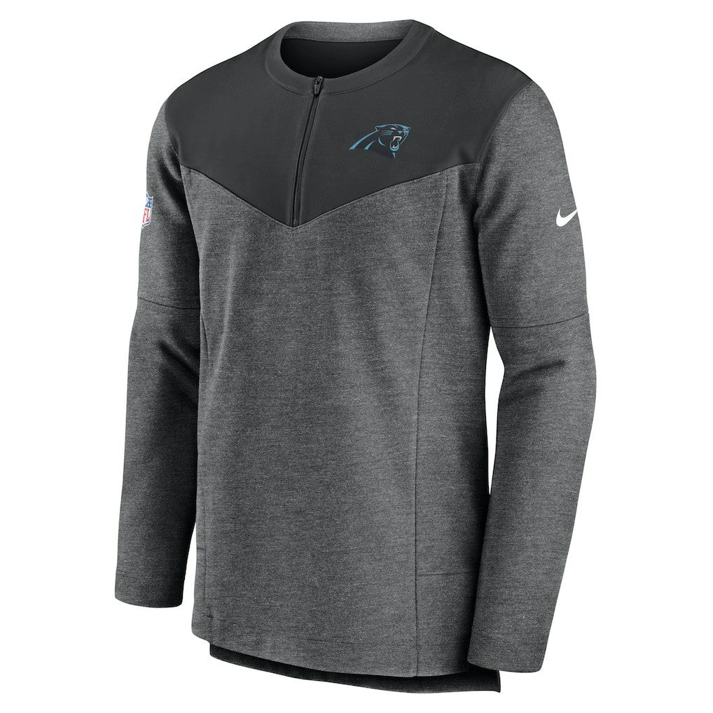 Sideline Lockup Performance Quarter-Zip Top - Carolina Panthers