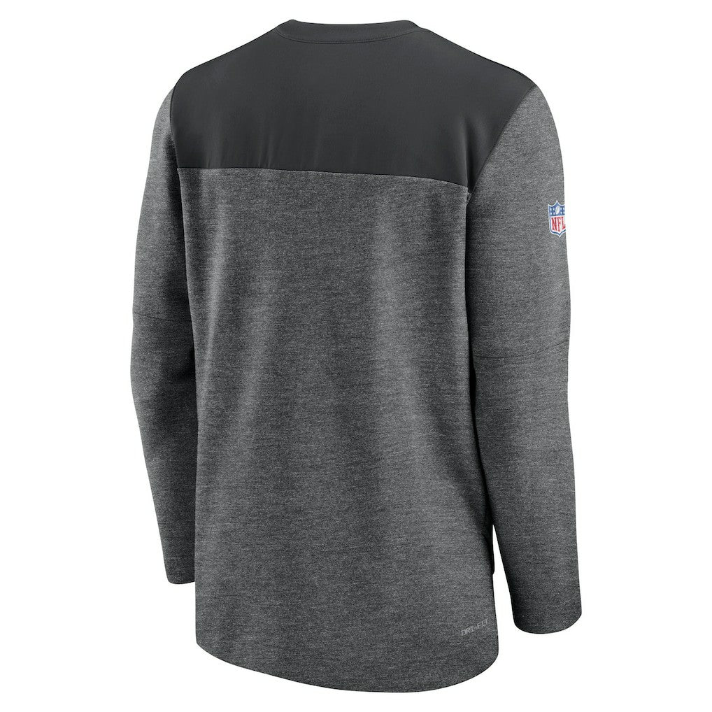 Sideline Lockup Performance Quarter-Zip Top - Carolina Panthers