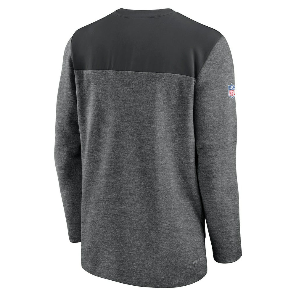 Sideline Lockup Performance Quarter-Zip Top - Carolina Panthers