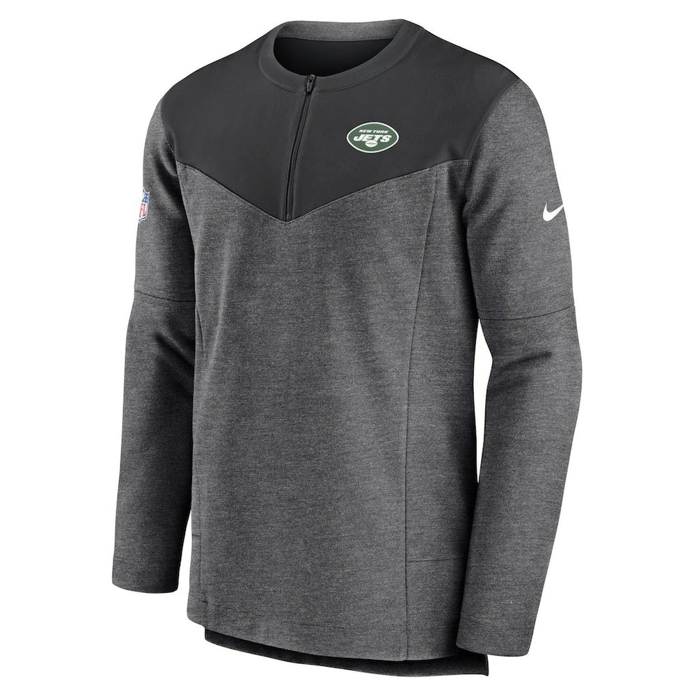 Sideline Lockup Performance Quarter-Zip Top - New York Jets