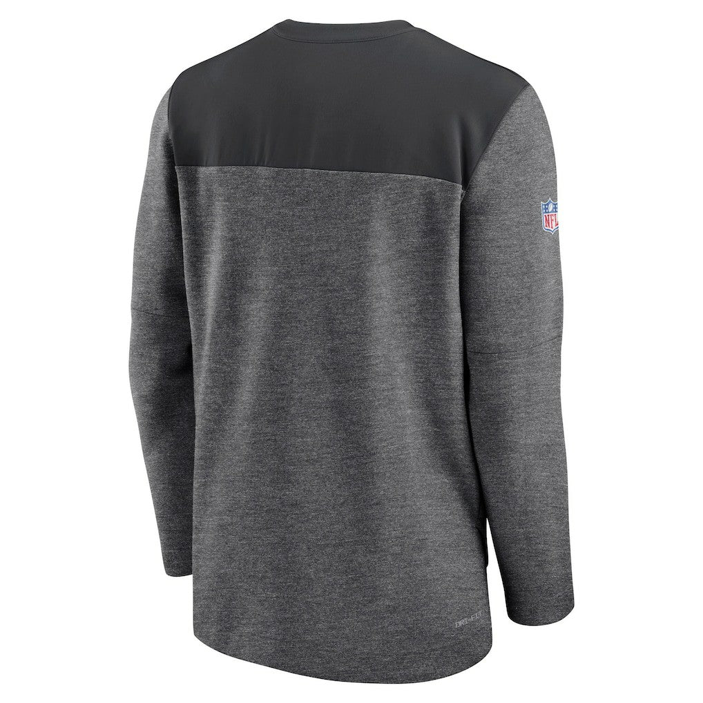 Sideline Lockup Performance Quarter-Zip Top - New York Jets