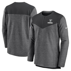 Sideline Lockup Performance Quarter-Zip Top - Las Vegas Raiders
