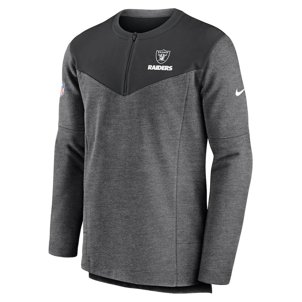 Sideline Lockup Performance Quarter-Zip Top - Las Vegas Raiders