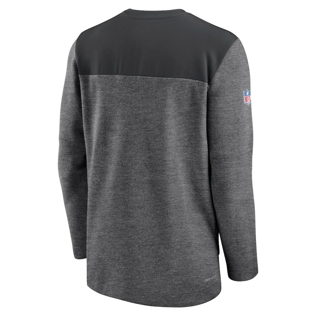 Sideline Lockup Performance Quarter-Zip Top - Las Vegas Raiders