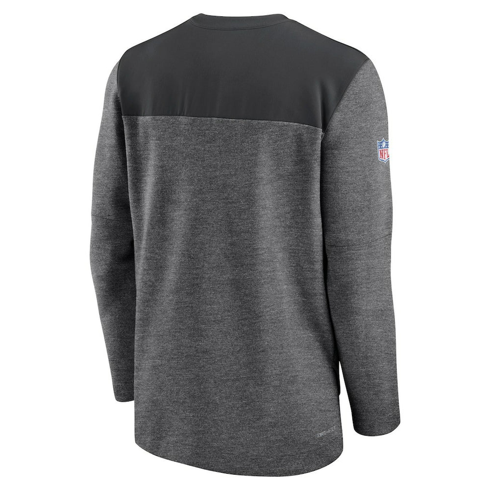 Sideline Lockup Performance Quarter-Zip Top - Las Vegas Raiders