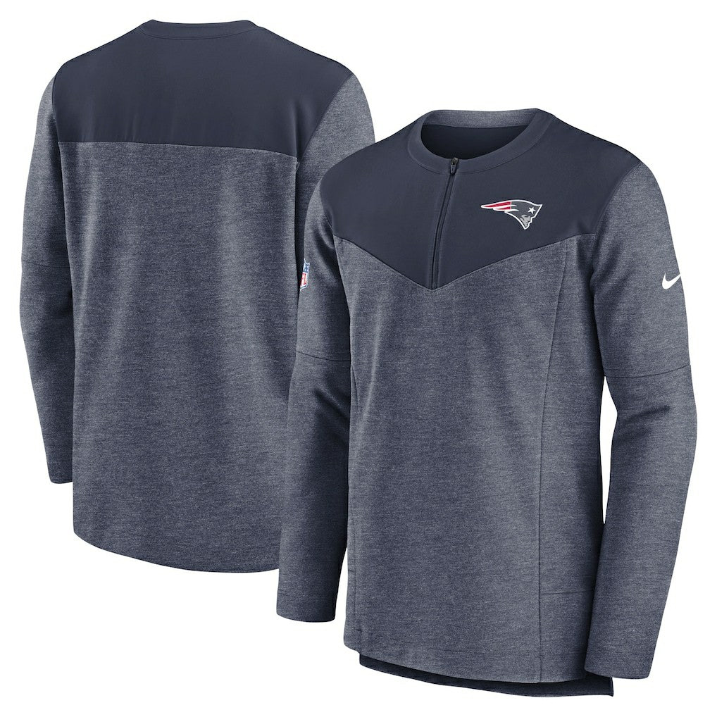 Sideline Lockup Performance Quarter-Zip Top - New England Patriots