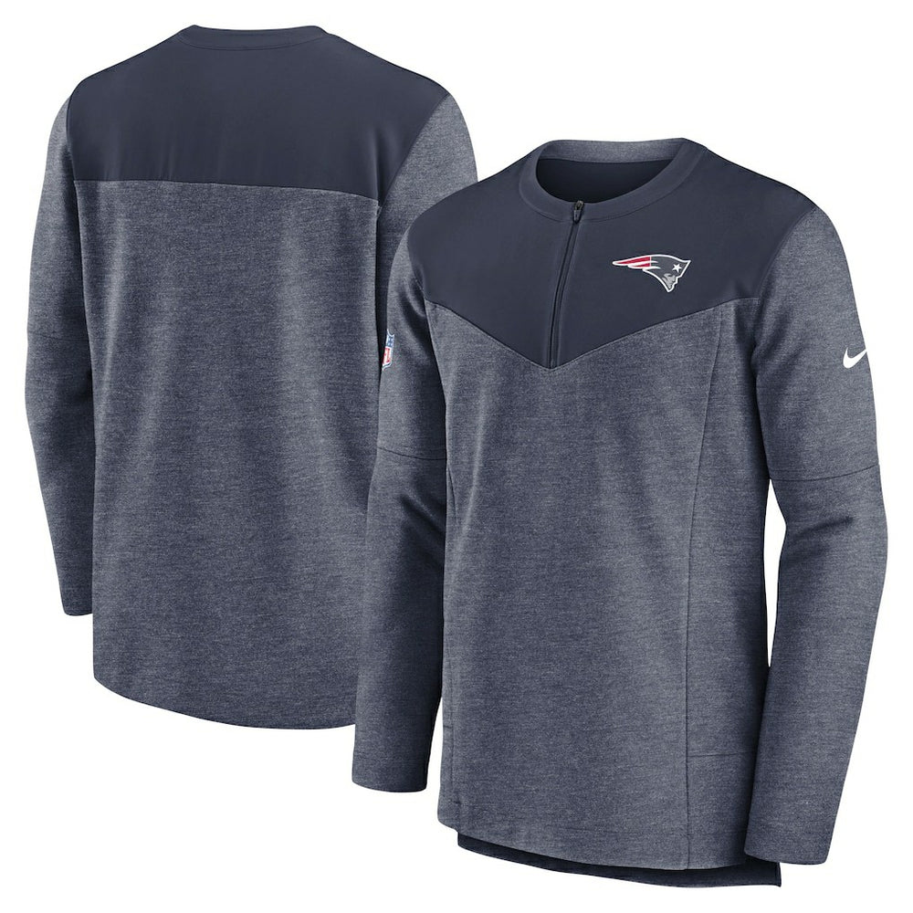 Sideline Lockup Performance Quarter-Zip Top - New England Patriots