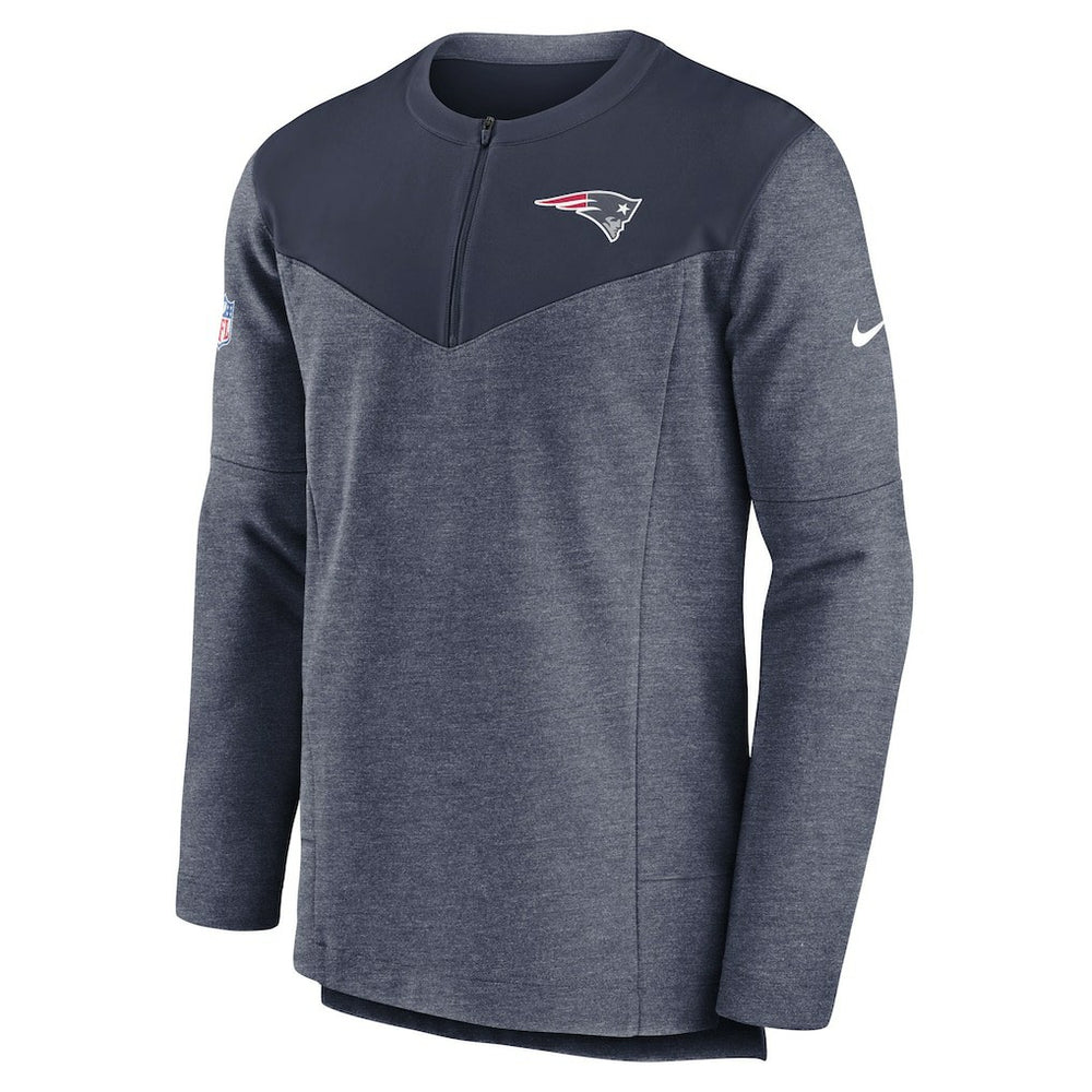 Sideline Lockup Performance Quarter-Zip Top - New England Patriots