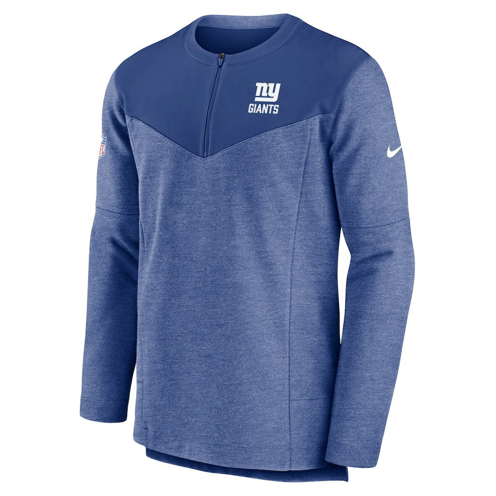 Sideline Lockup Performance Quarter-Zip Top - New York Giants