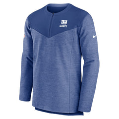 Sideline Lockup Performance Quarter-Zip Top - New York Giants