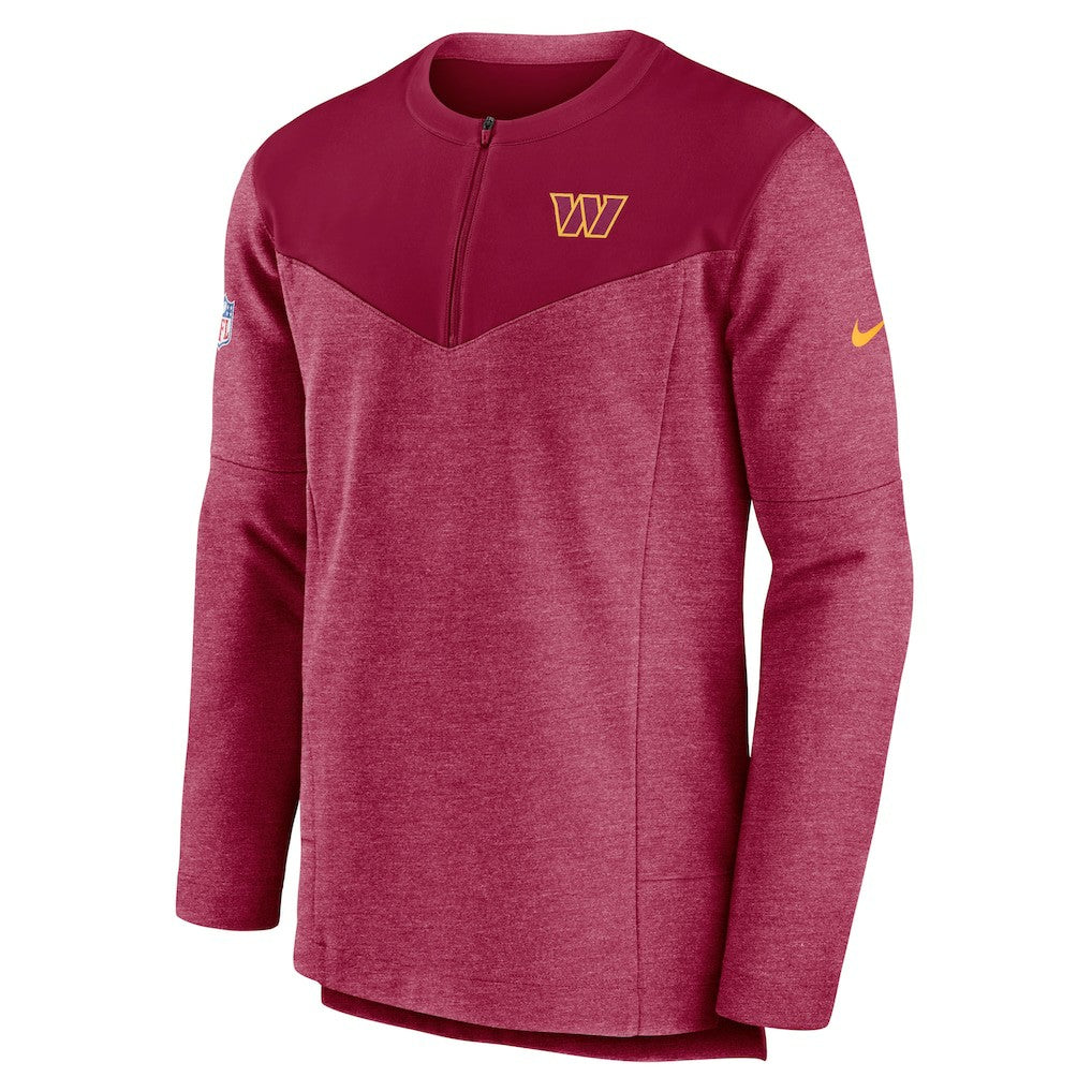Sideline Lockup Performance Quarter-Zip Top - Washington Commanders
