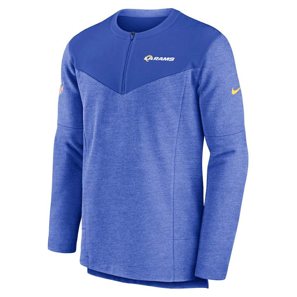 Sideline Lockup Performance Quarter-Zip Top - Los Angeles Rams