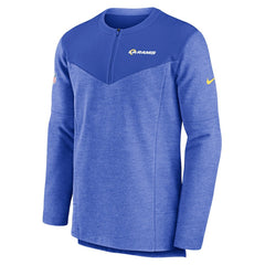 Sideline Lockup Performance Quarter-Zip Top - Los Angeles Rams