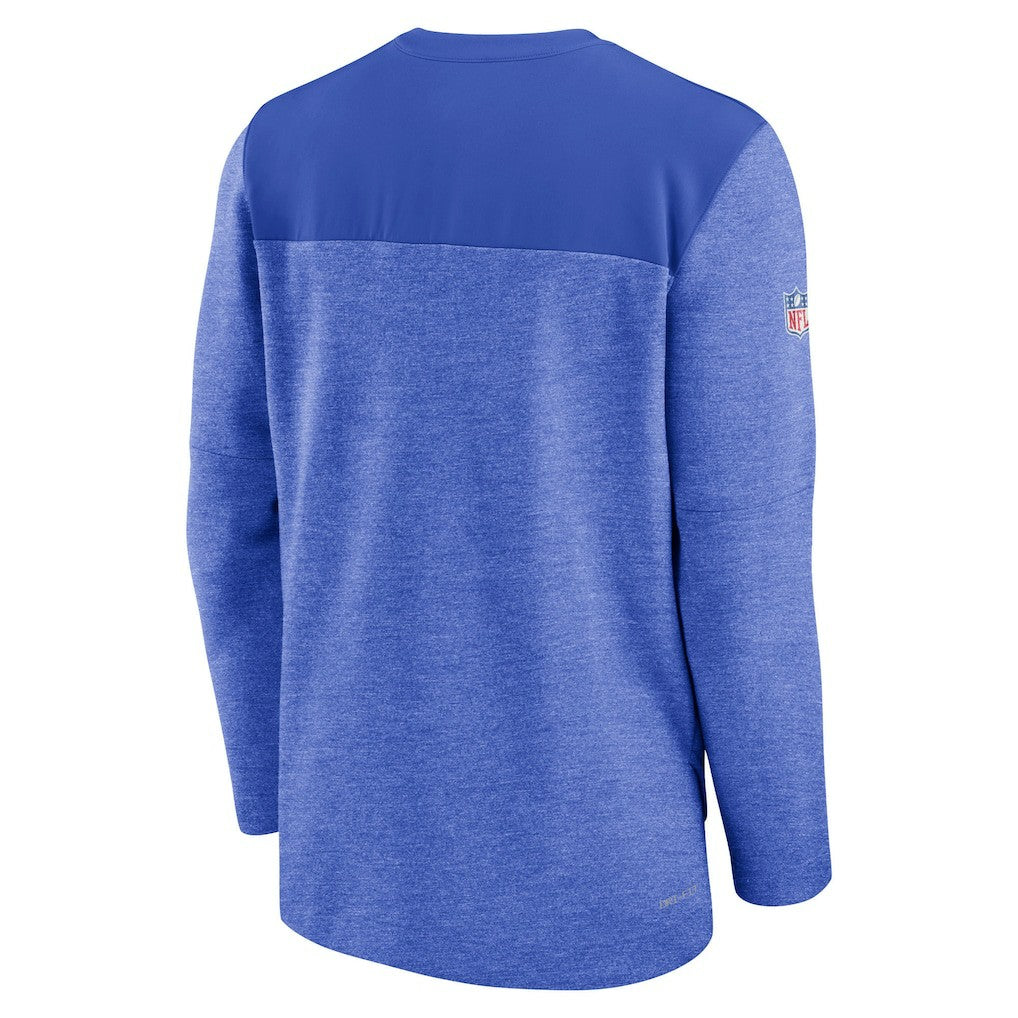Sideline Lockup Performance Quarter-Zip Top - Los Angeles Rams