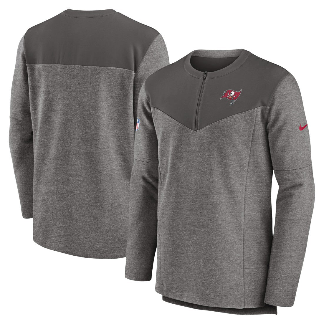 Sideline Lockup Performance Quarter-Zip Top - Tampa Bay Buccaneers
