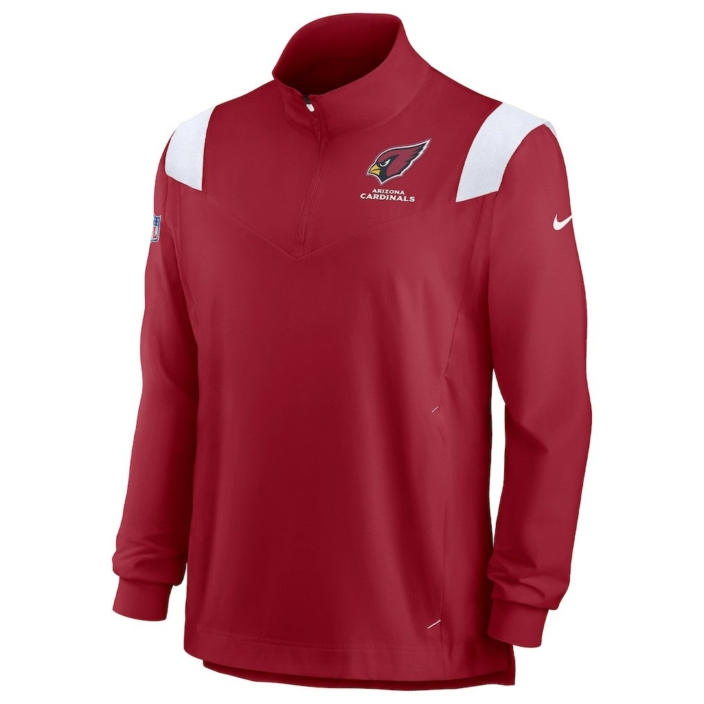 Sideline Coaches Chevron Lockup Quarter-Zip Top - Arizona Cardinals