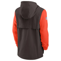 Sideline Player Quarter-Zip Hoodie - Cleveland Browns