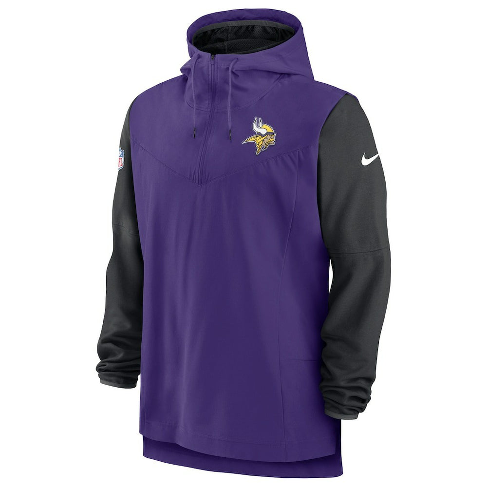 Sideline Player Quarter-Zip Hoodie - Minnesota Vikings