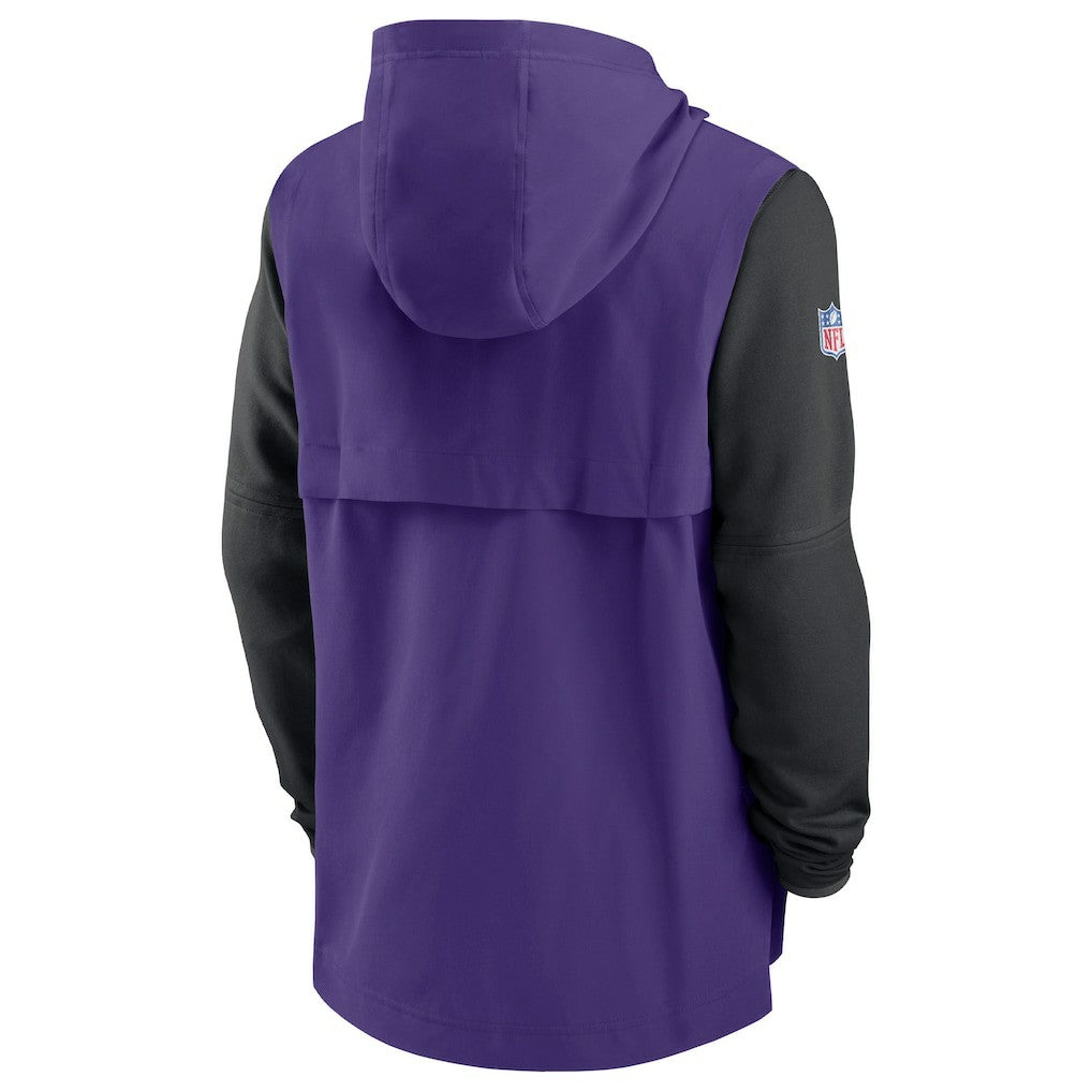 Sideline Player Quarter-Zip Hoodie - Minnesota Vikings