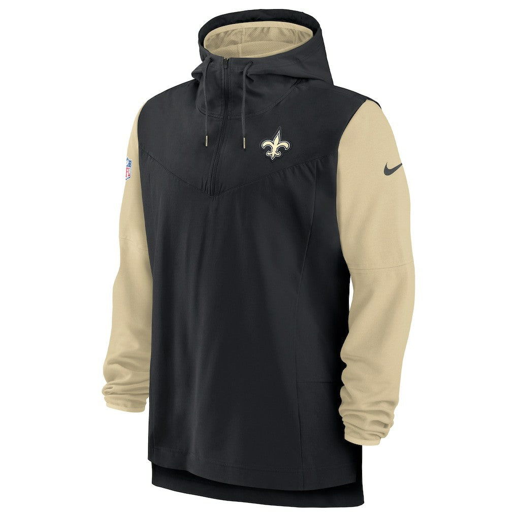 Sideline Player Quarter-Zip Hoodie - New Orleans Saints