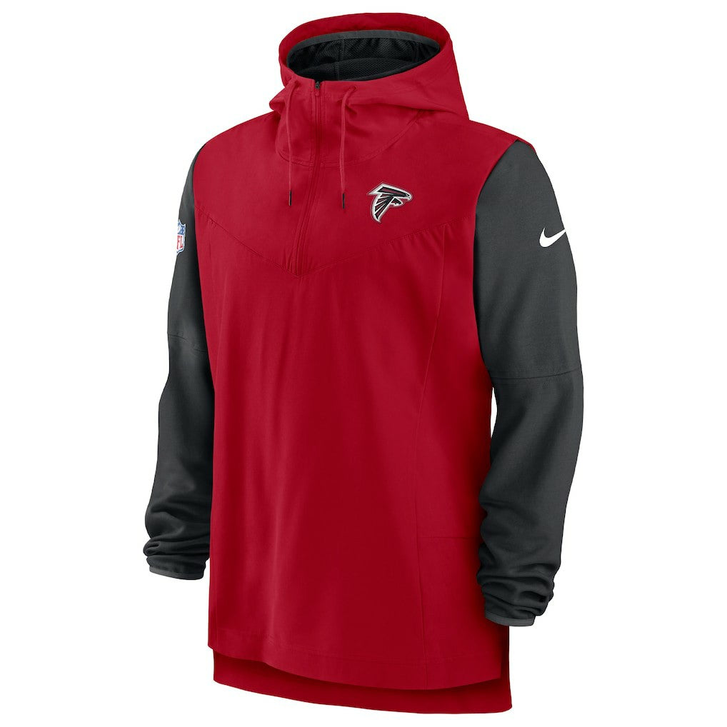 Sideline Player Quarter-Zip Hoodie - Atlanta Falcons