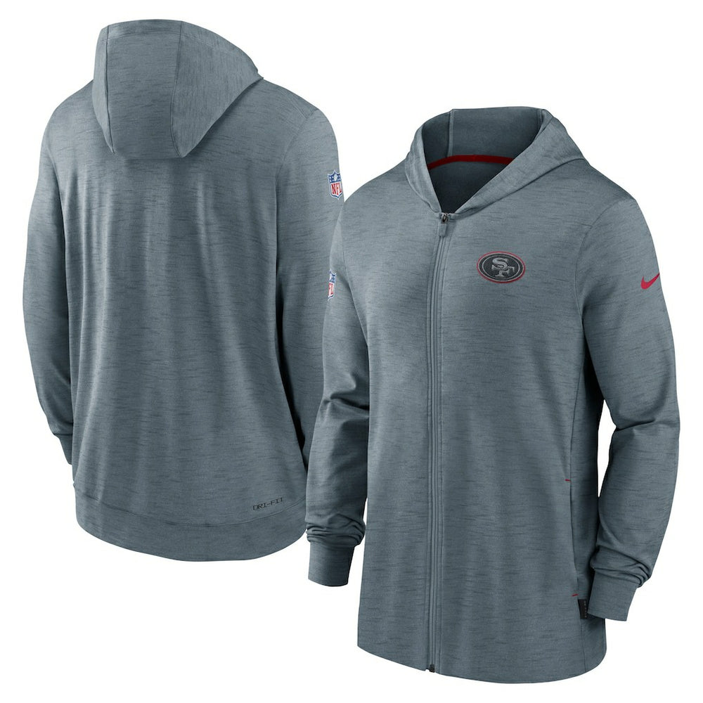Sideline Team Pop Full-Zip Hoodie Jacket - San Francisco 49ers