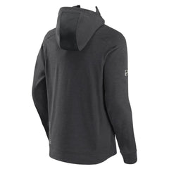 NHL Charcoal Pittsburgh Penguins Fanatics Authentic Pro Road Tech Lightweight Full-Zip Hoodie Jacket