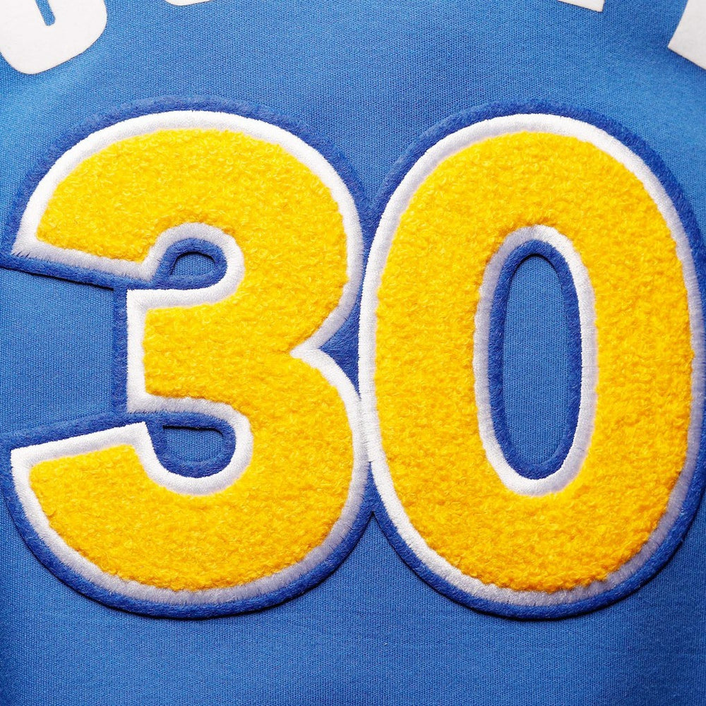 NBA Stephen Curry Golden State Warriors Pro Standard Name & Number Short Sleeve Pullover Hoodie sale