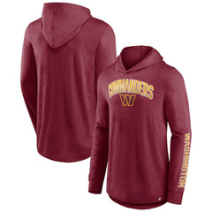 Front Runner Long Sleeve Hooded T-Shirt - Washington Commanders