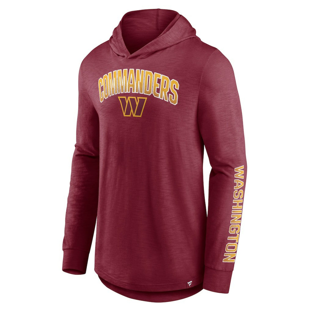 Front Runner Long Sleeve Hooded T-Shirt - Washington Commanders