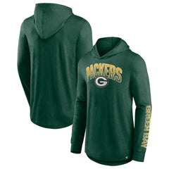 Front Runner Long Sleeve Hooded T-Shirt - Green Bay Packers