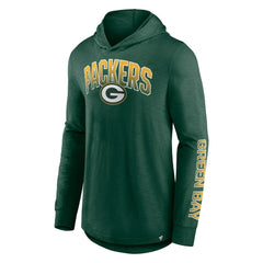 Front Runner Long Sleeve Hooded T-Shirt - Green Bay Packers
