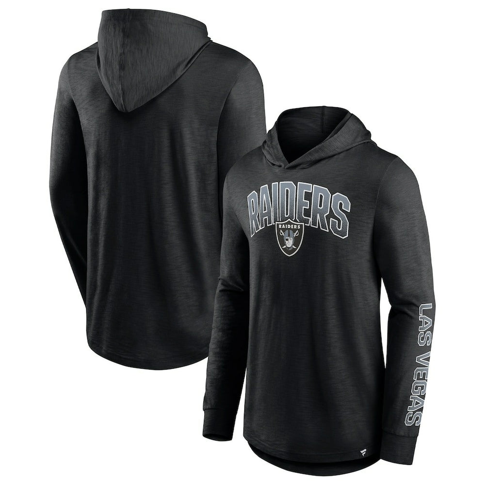 Front Runner Long Sleeve Hooded T-Shirt - Las Vegas Raiders